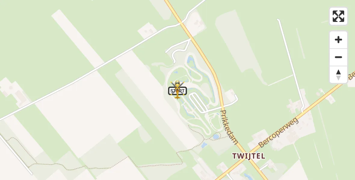 Vluchtroute Traumahelikopter Makkinga - Makkinga, 04 oktober 2026, 08:30