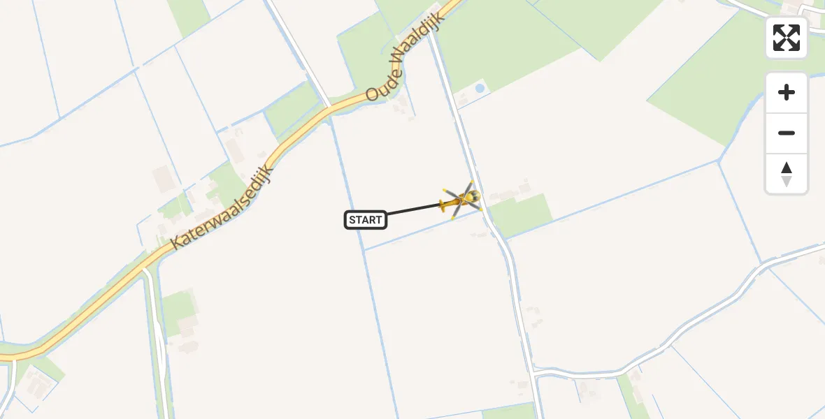 Vluchtroute Traumahelikopter Abbenbroek - Abbenbroek, 04 oktober 2026, 12:32