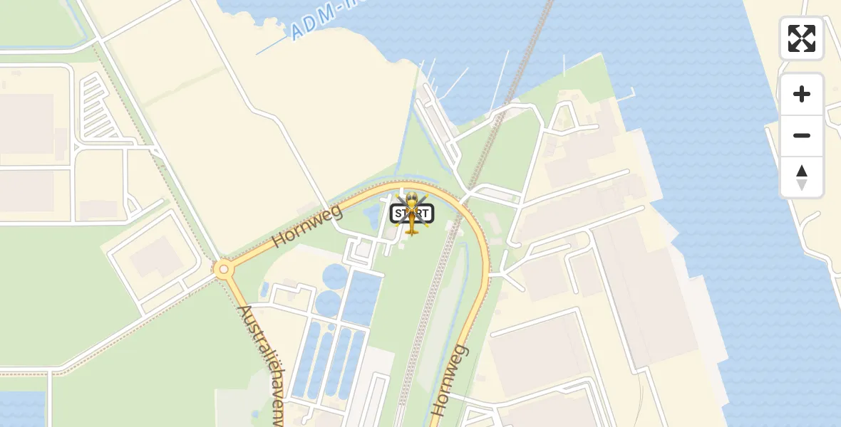 Vluchtroute Traumahelikopter Amsterdam Heliport - Amsterdam Heliport, 04 oktober 2026, 15:15