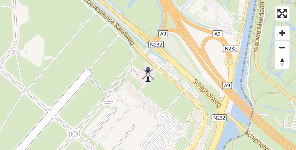 Vluchtroute Politiehelikopter Amsterdam Vliegveld Schiphol - Amsterdam Vliegveld Schiphol, 06 oktober 2026, 06:36