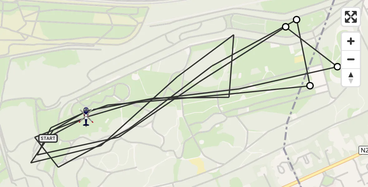 Vluchtroute Politiehelikopter Soest - Soest, 06 oktober 2026, 18:09