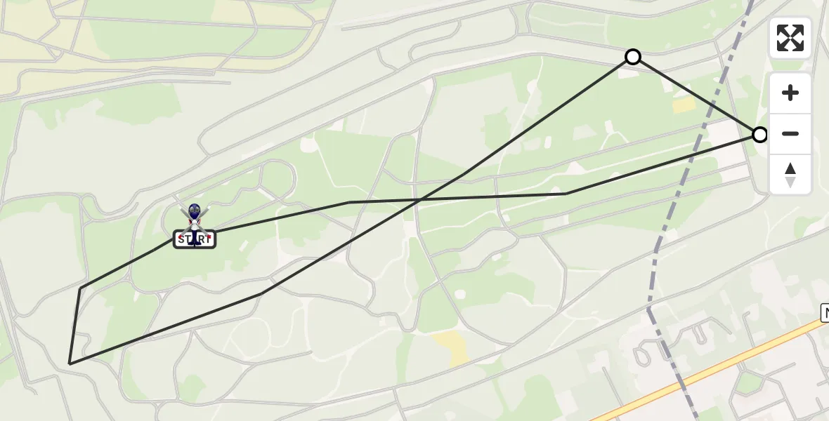 Vluchtroute Politiehelikopter Soest - Soest, 06 oktober 2026, 18:31