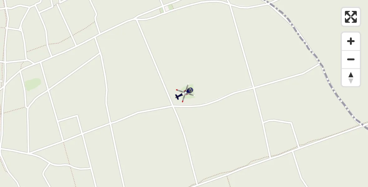 Vluchtroute Politiehelikopter Putten - Putten, 07 oktober 2026, 14:30