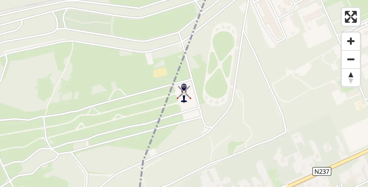 Vluchtroute Politiehelikopter Amersfoort - Amersfoort, 08 oktober 2026, 09:40