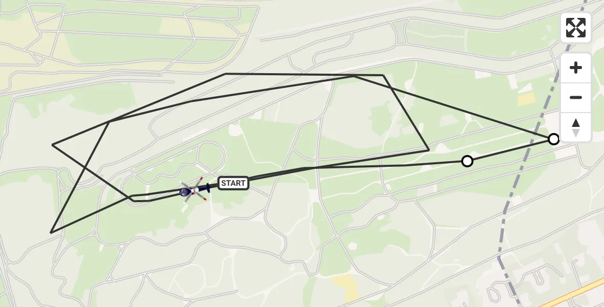 Vluchtroute Politiehelikopter Soest - Soest, 08 oktober 2026, 18:11
