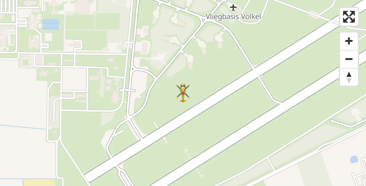 Vluchtroute Traumahelikopter Vliegbasis Volkel - Vliegbasis Volkel, 08 oktober 2026, 18:50