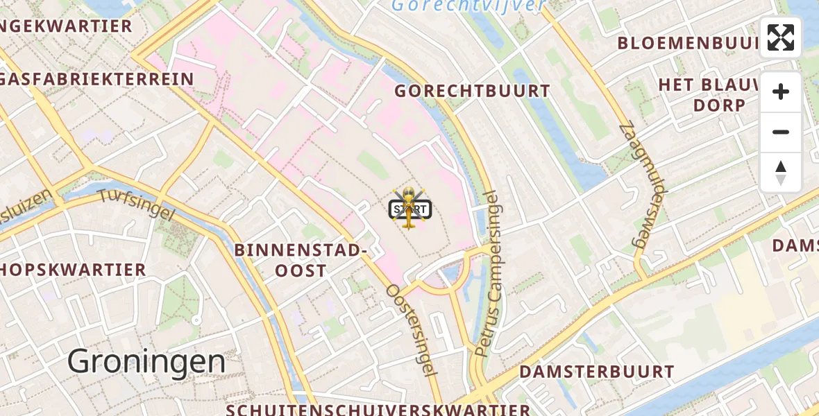 Vluchtroute Traumahelikopter Universitair Medisch Centrum Groningen - Universitair Medisch Centrum Groningen, 09 oktober 2026, 07:27