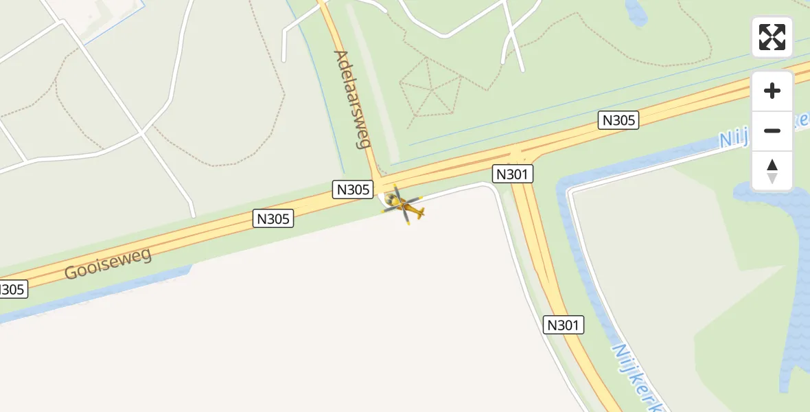 Vluchtroute Traumahelikopter Zeewolde - Zeewolde, 24 oktober 2026, 03:28